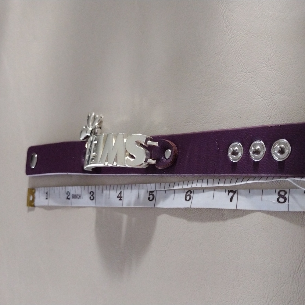 Faux Leather bracelet. - Picture 4 of 7